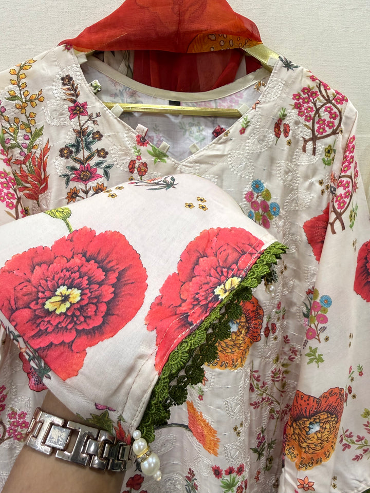 Pakistani patch work suit