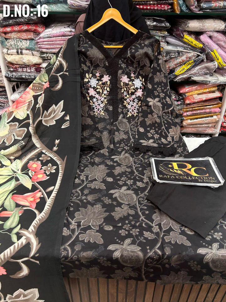 Pakistani embroided suit 1993