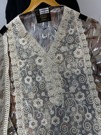Cotton Handwork Suit 67280