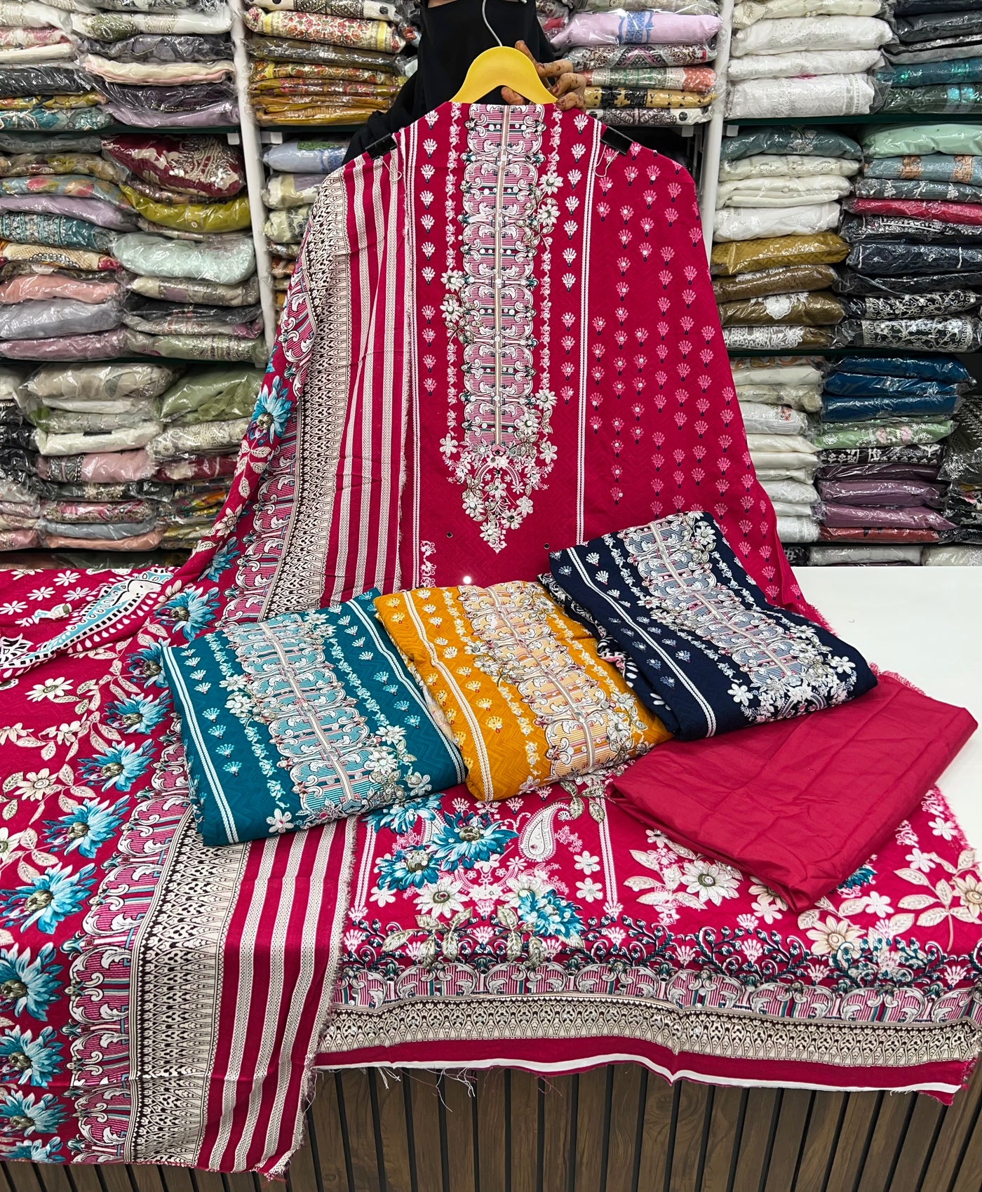 Rayon unstitched suits 2792