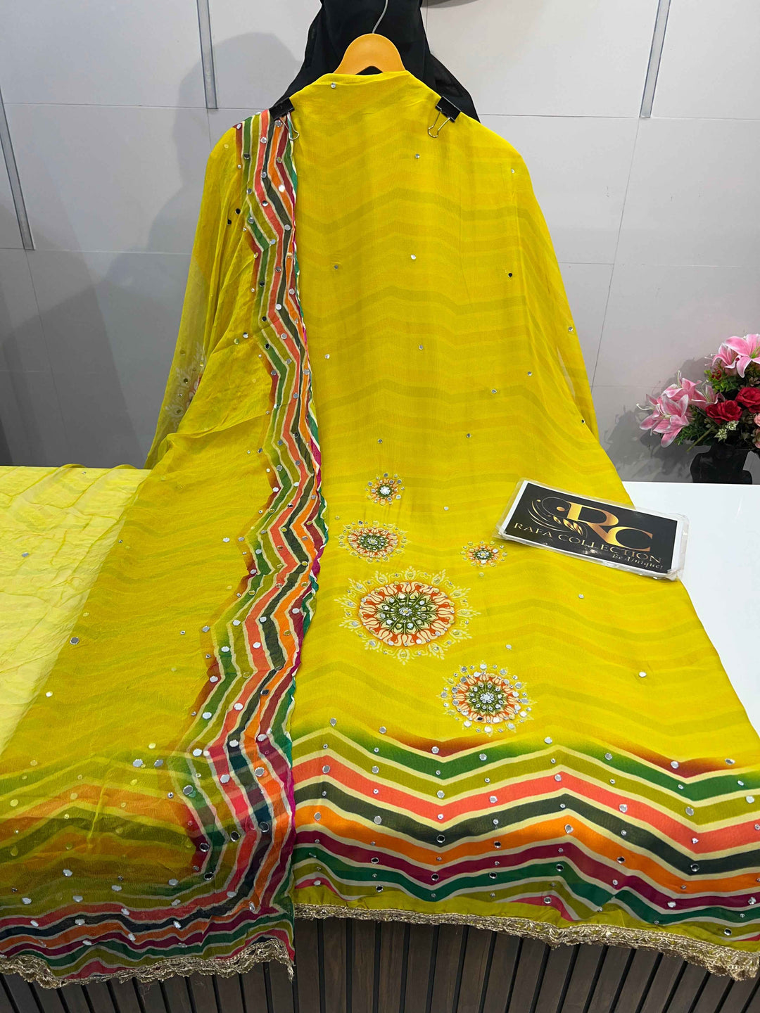 Mirror Work Unstitched Suit