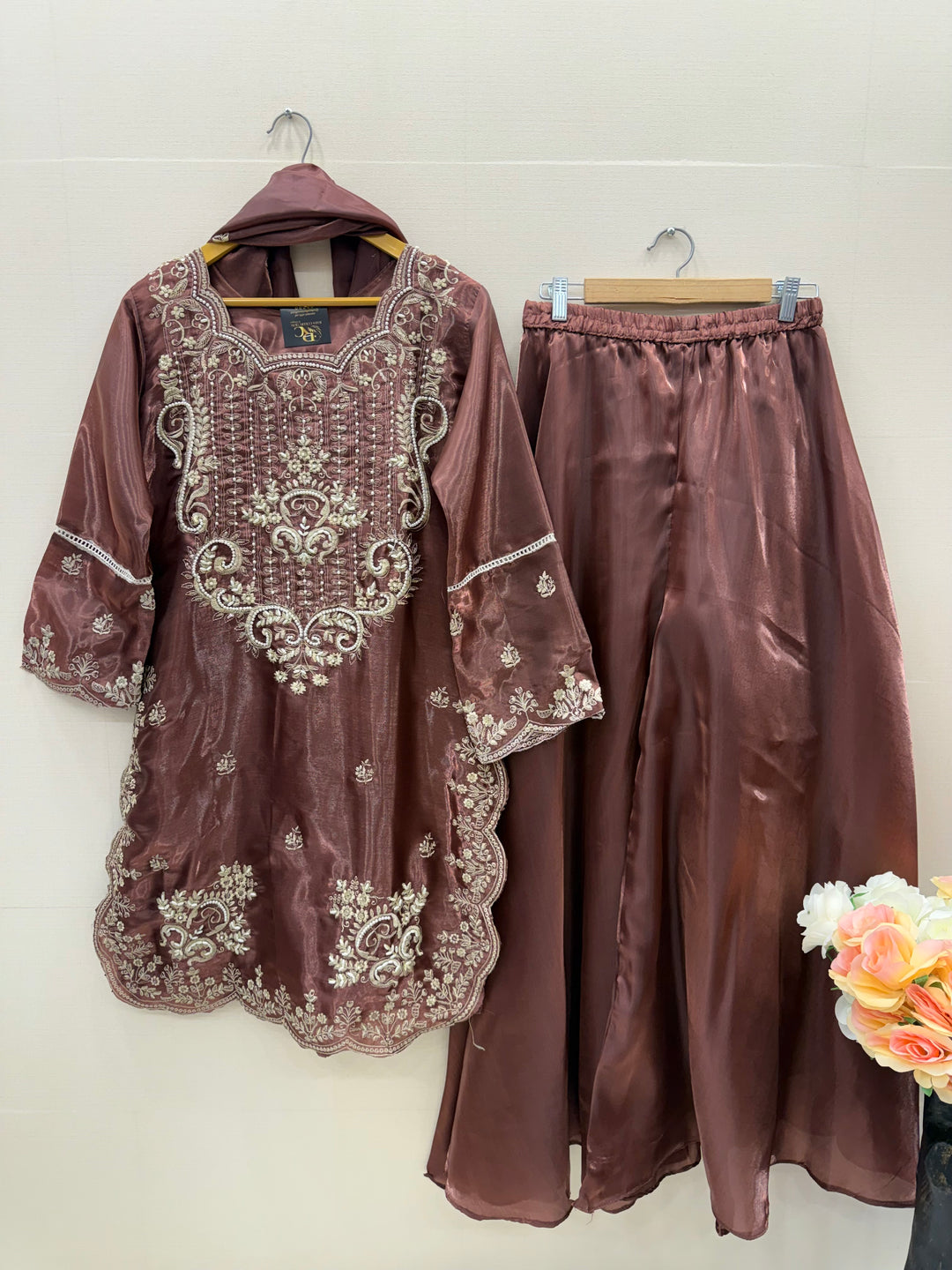 Shimmer Organza suits