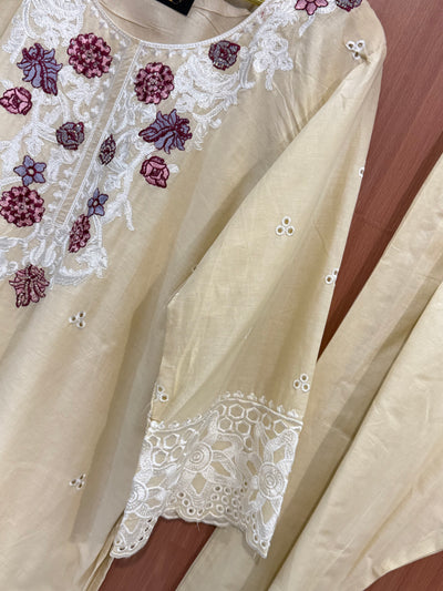 Pakistani Embroidered co-ord set 2729