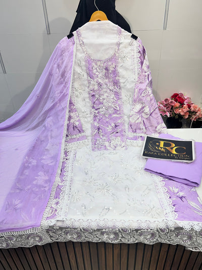 Cotton Handwork Suit 67270