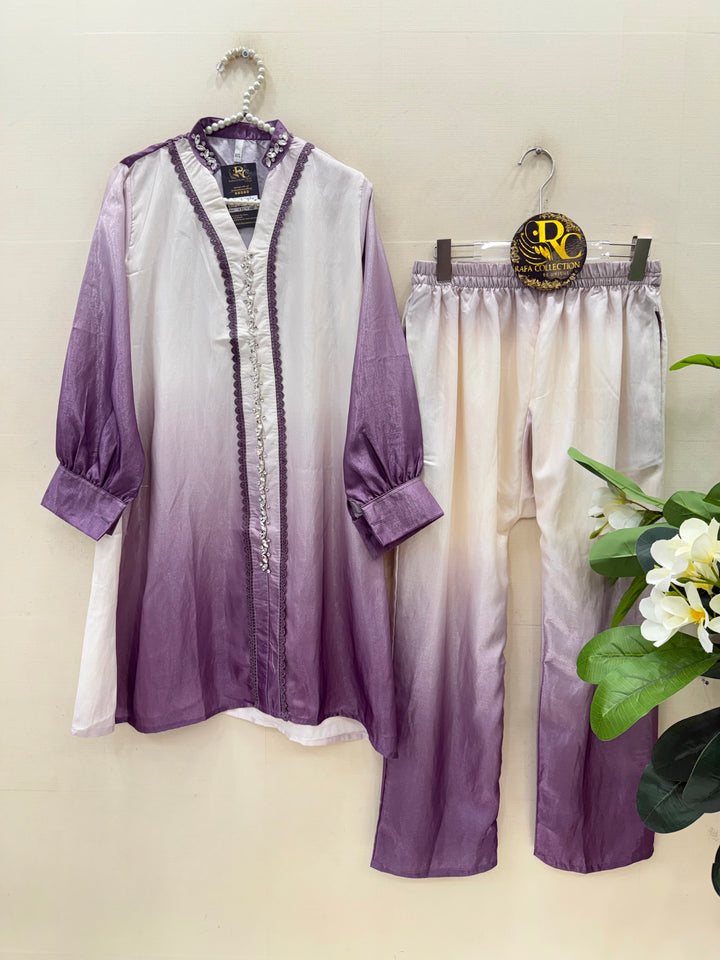 Ombre handwork co-ord sets
