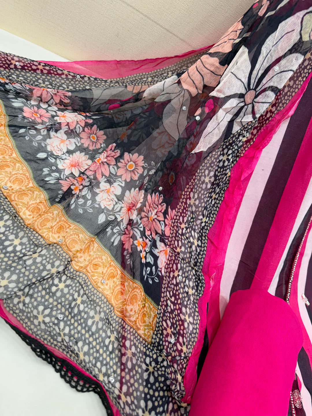 Organza Handwork suits