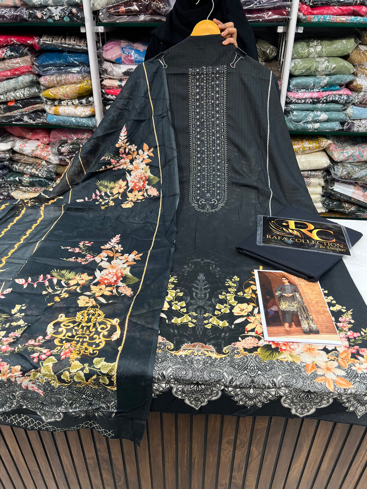 Lawn unstitch suits Nizaam 33977