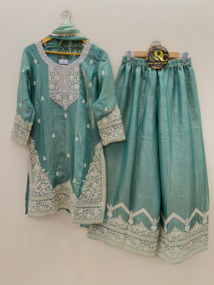 Shimmer Organza suits