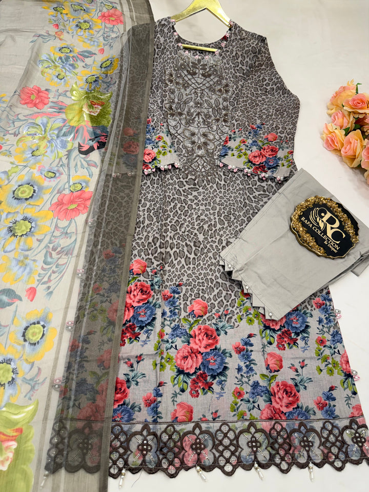 Pakistani patch work suit