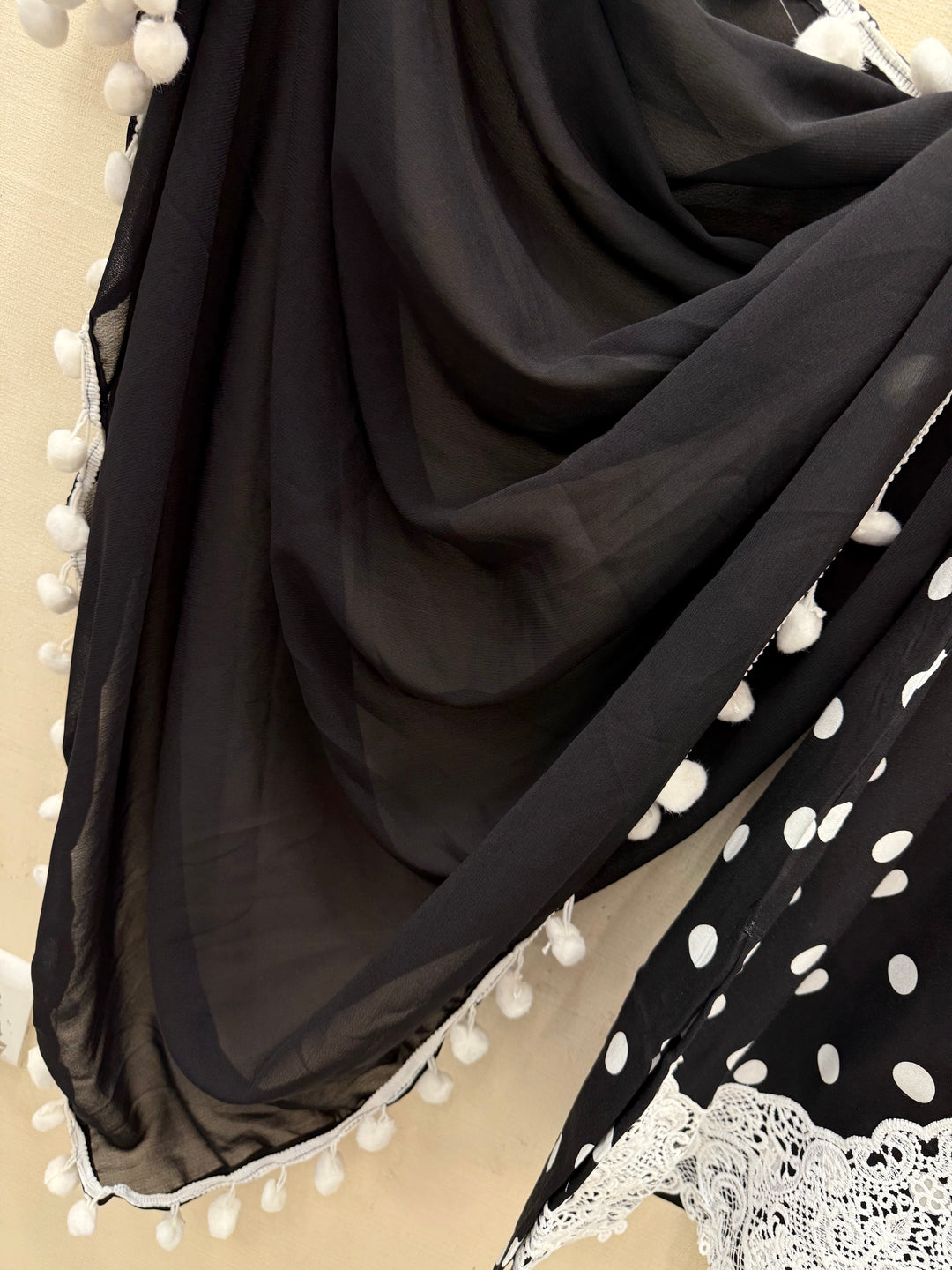 polka dot Pakistani Farshi suits