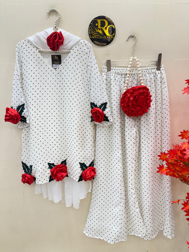 Polka dot suits