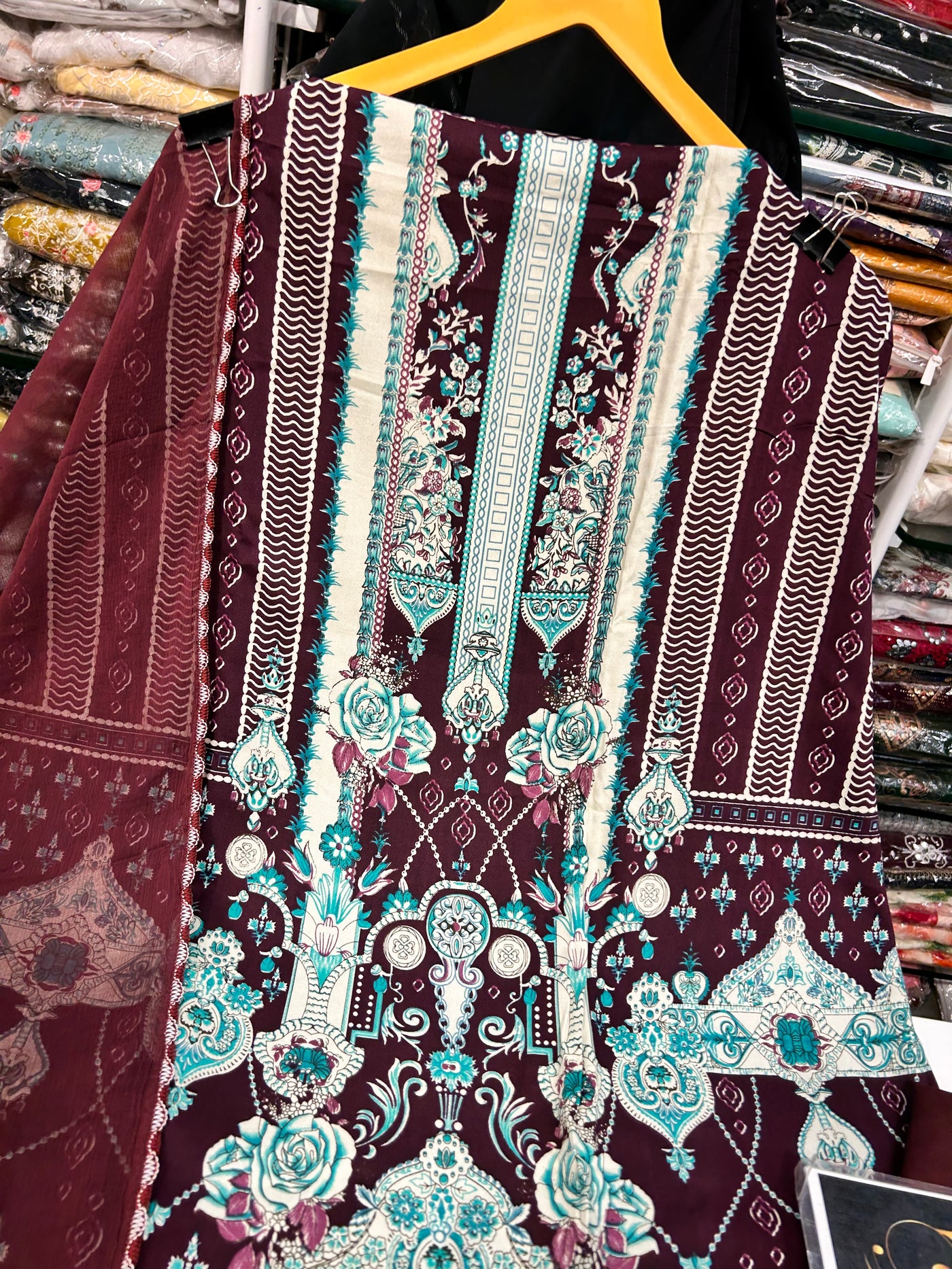 Rayon Unstitch Suit 1437