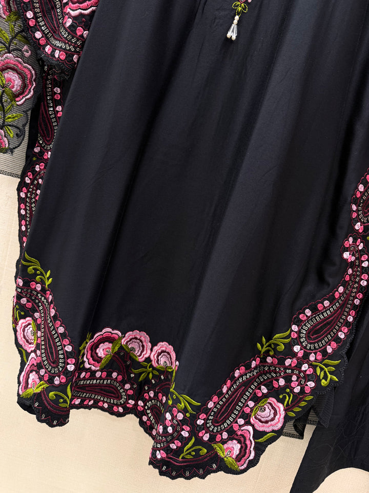 Embroidered Farshi Salwar Suits
