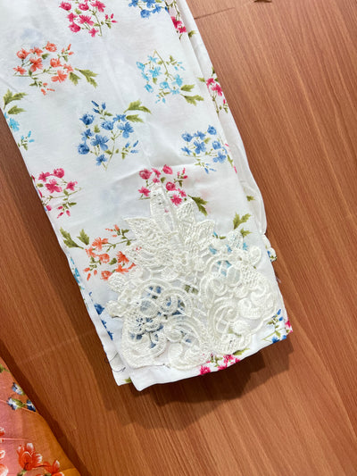 Pakistani patch work suit 2519