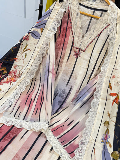 Muslin printed Suit 1737