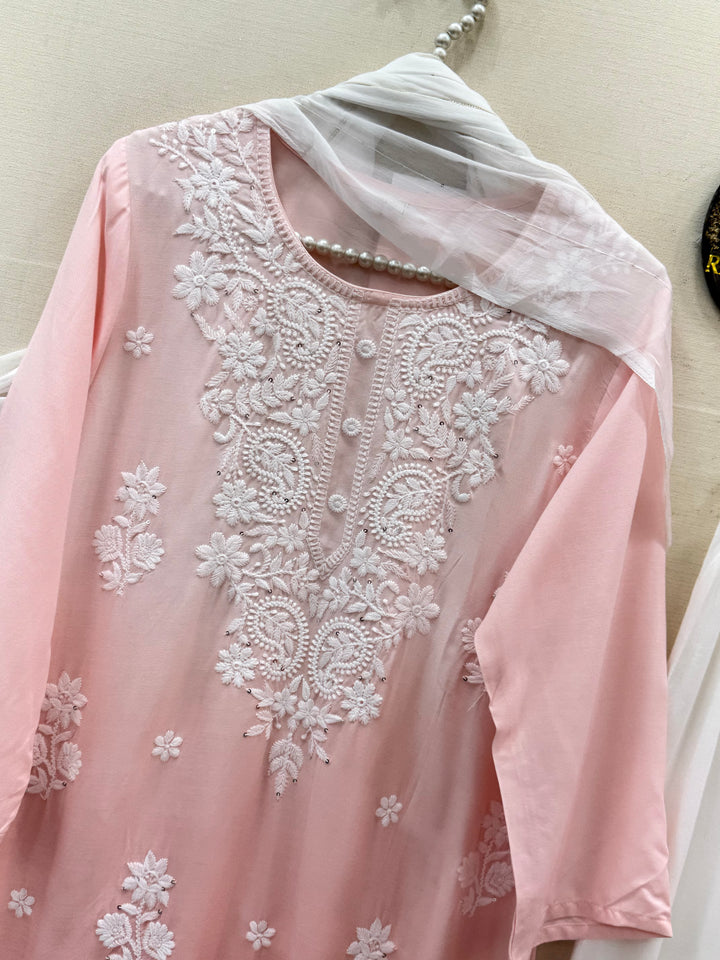 Lucknawi Embroidered Suits