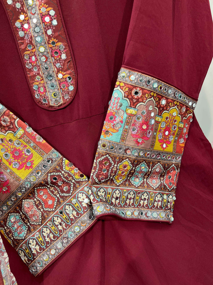 Mahenoor Gown Set 1955