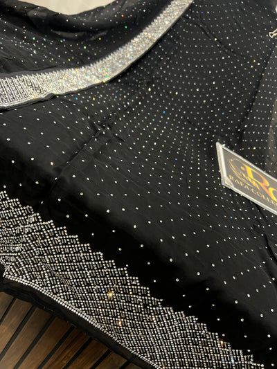 Black Eid wala Suit 1727
