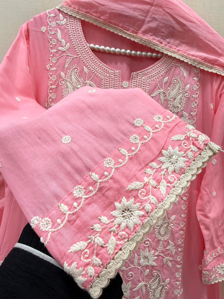 A-line Lucknawi suits