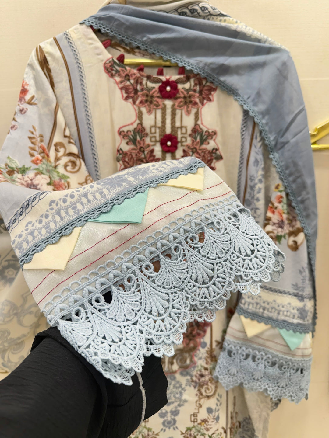 Pakistani patchwork suits