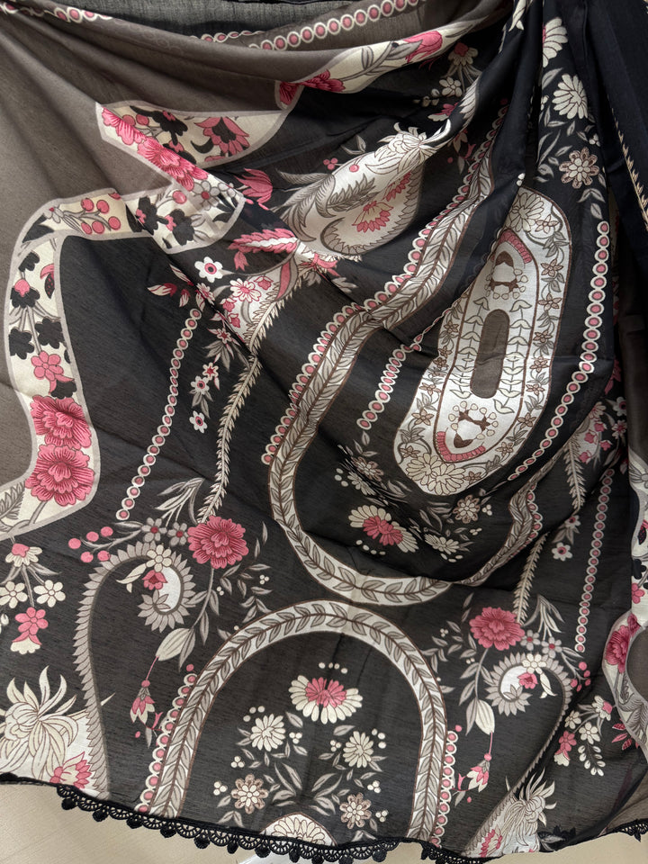 Pakistani cotton embroidered suits