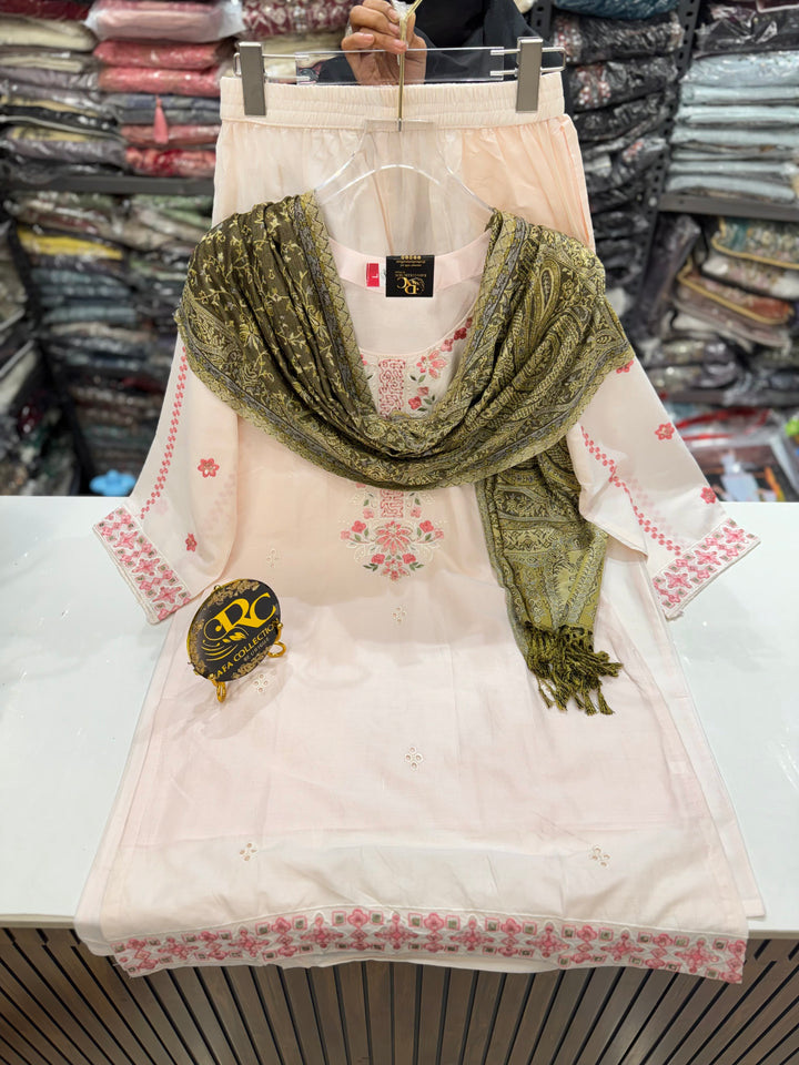 Chikankari pashmina sets