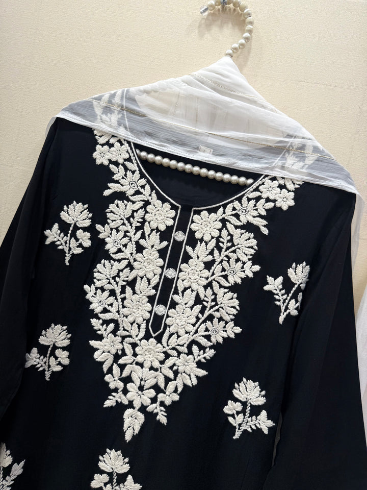 Lucknawi Embroidered Suits