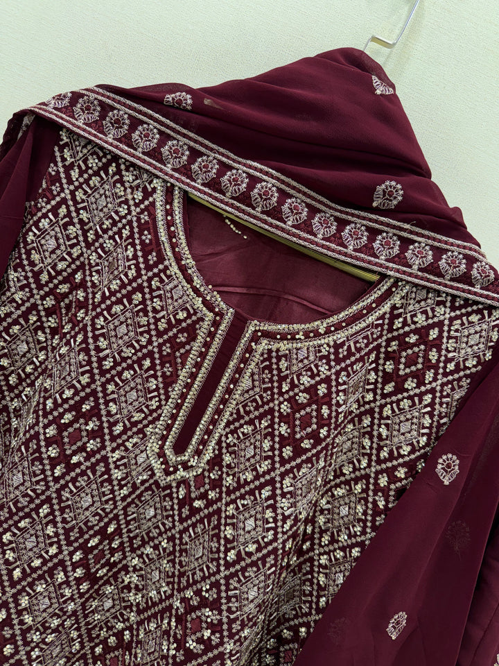 Pakistani plazzo suits 2819