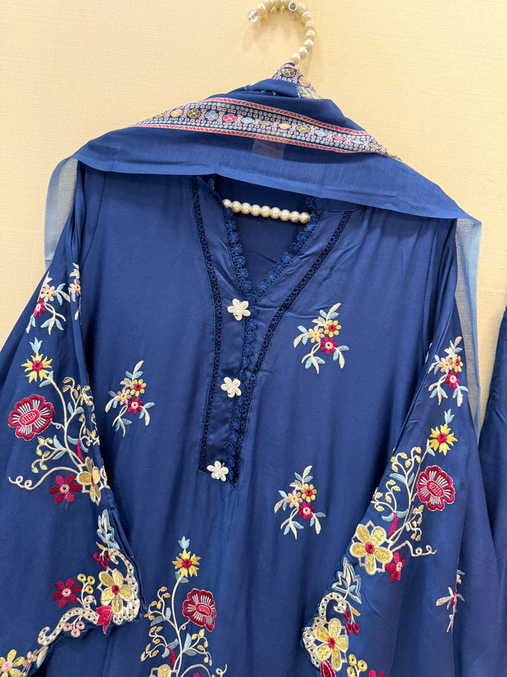 Embroidered Long Suits