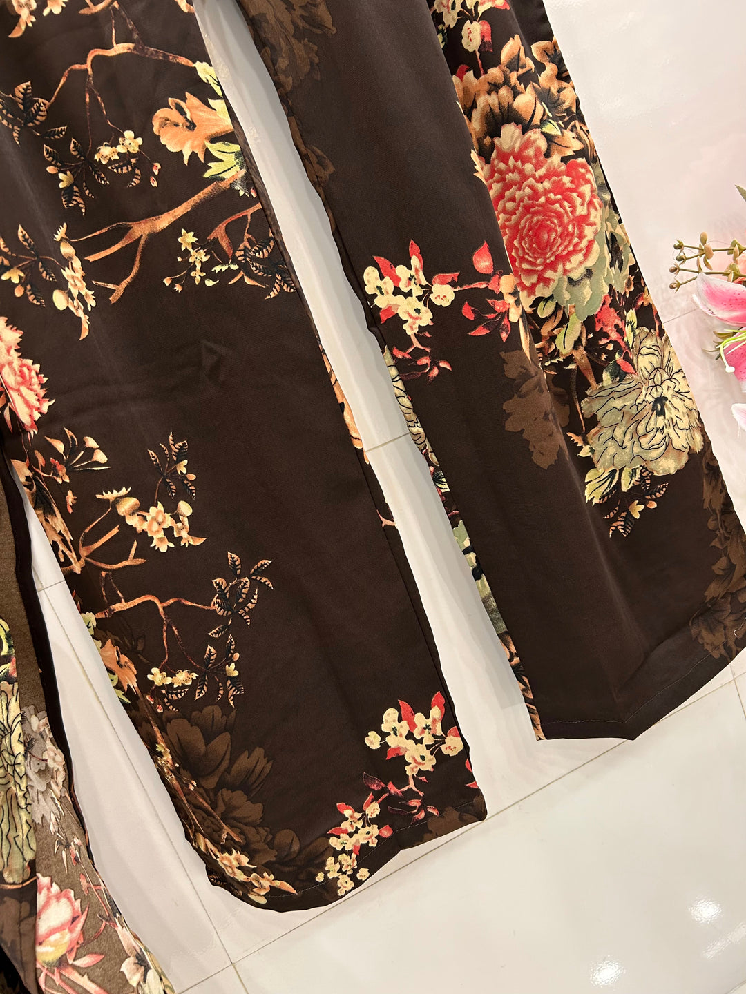 Imported long kaftan co-ord sets 587