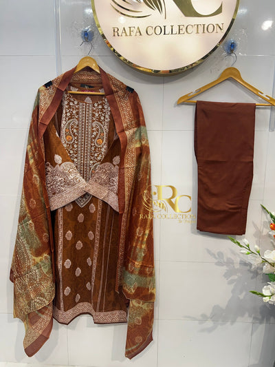 Cotton Ready To Wear Suit 1708