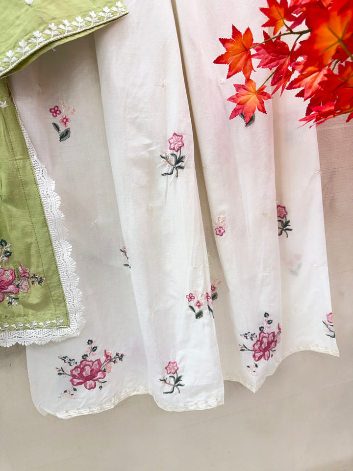 Cotton Embroidered Suits