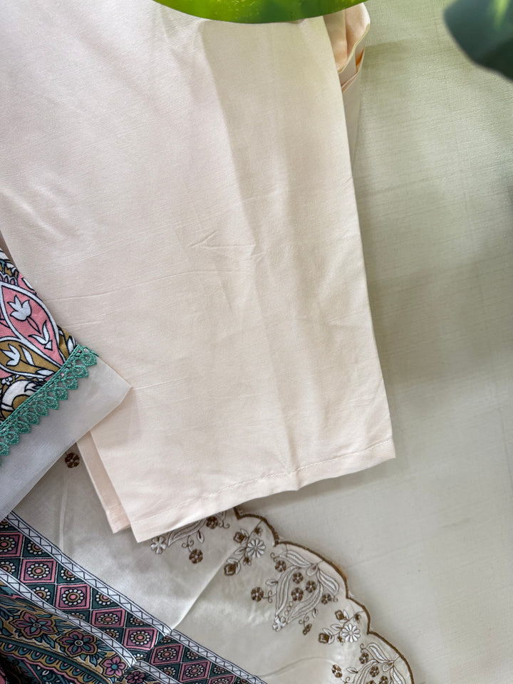 Cotton pakistani patch work suits