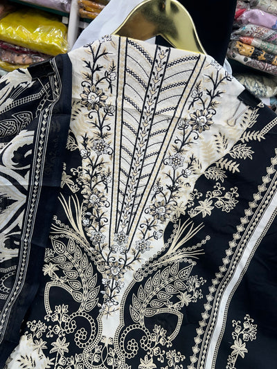 Cotton unstitched suits 2820