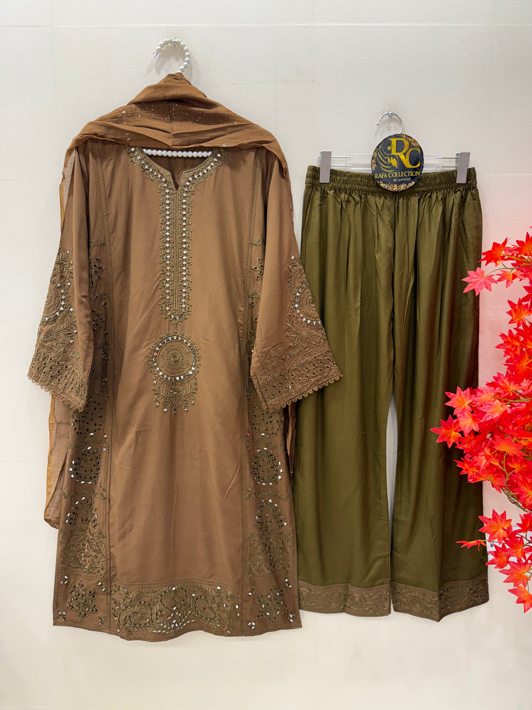 Rayon Embroidered Suits