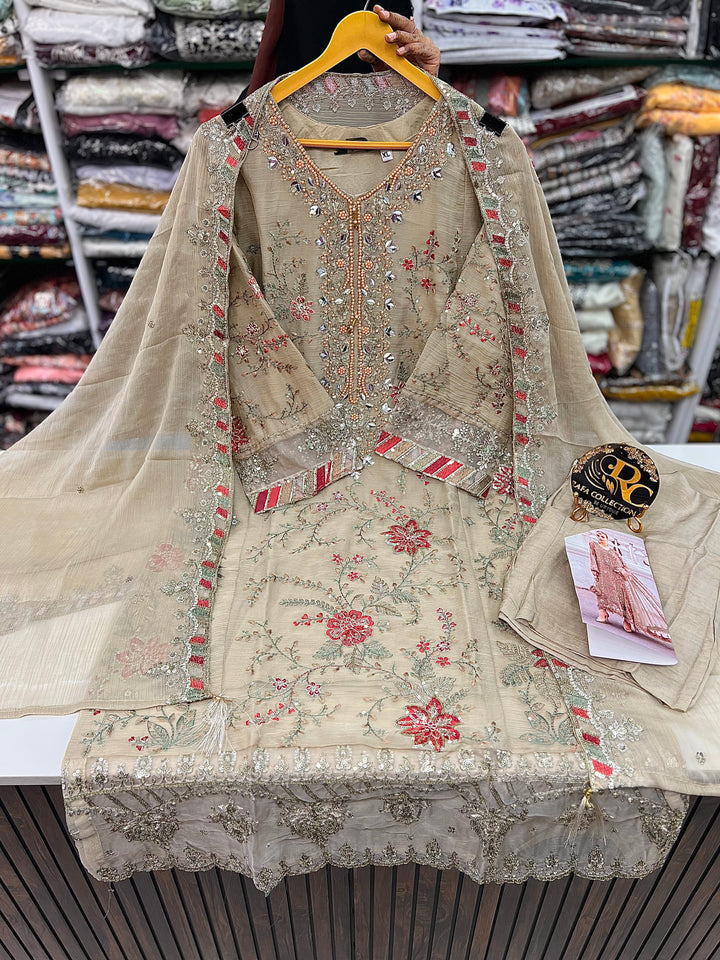 Pakistani handwork embellished collection 53473