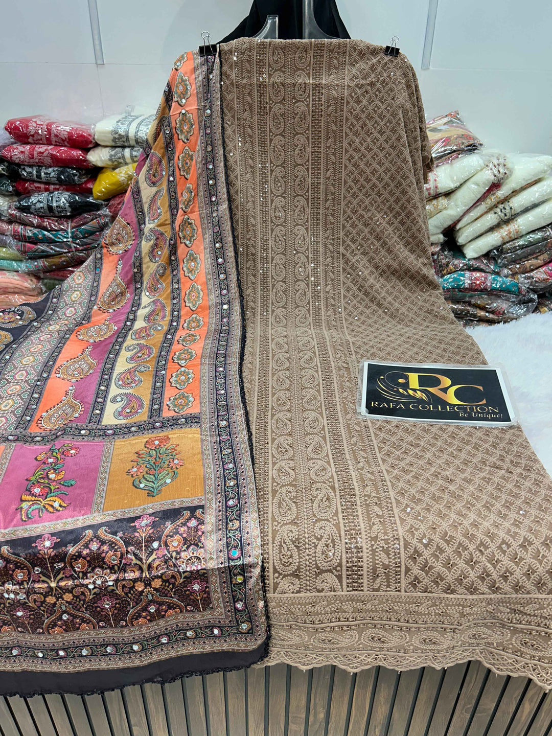 Georgette Unstich Suit 1218