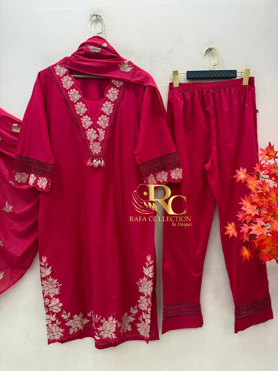 Embroidered Cotton Suits