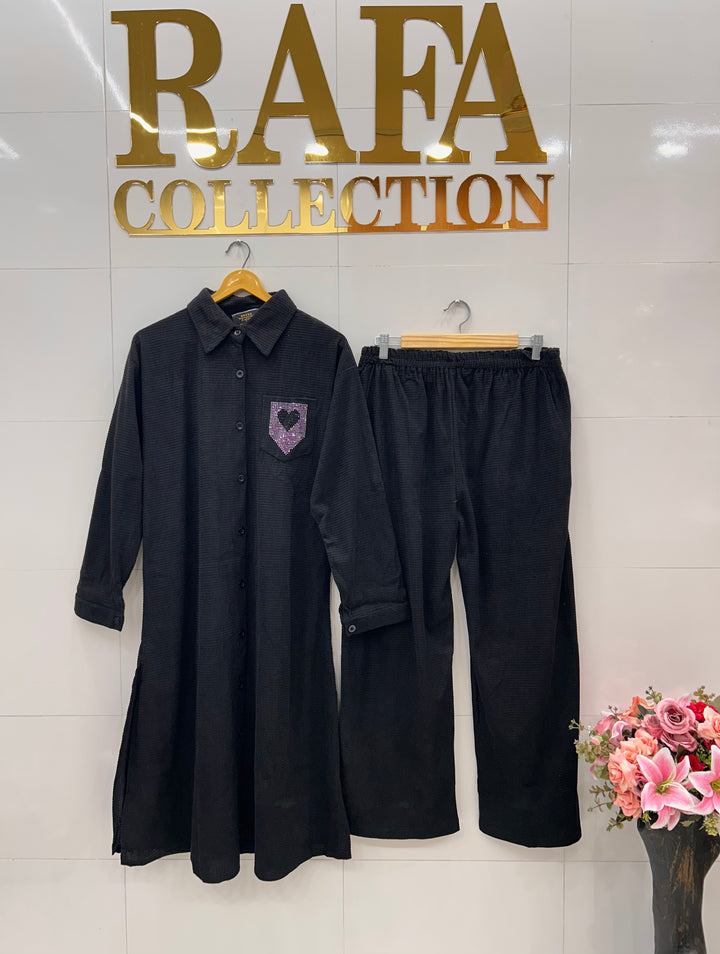 corduroy co ord sets 3112