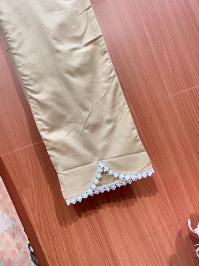 Pakistani patch work suit 2542