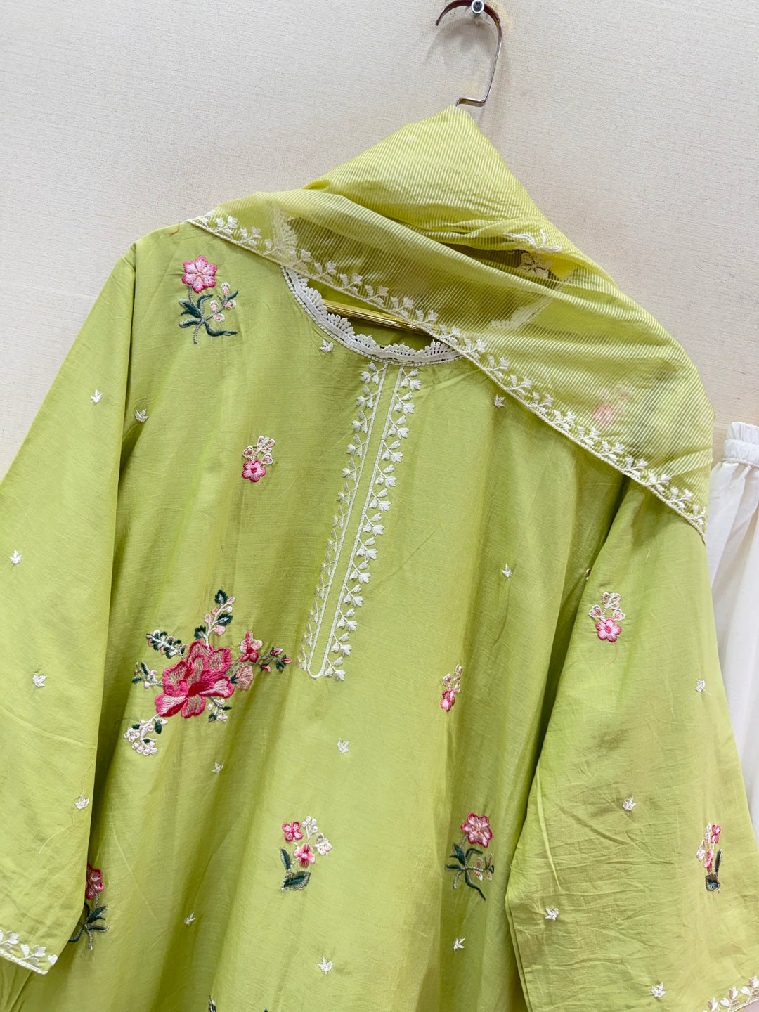 Cotton Embroidered Suits