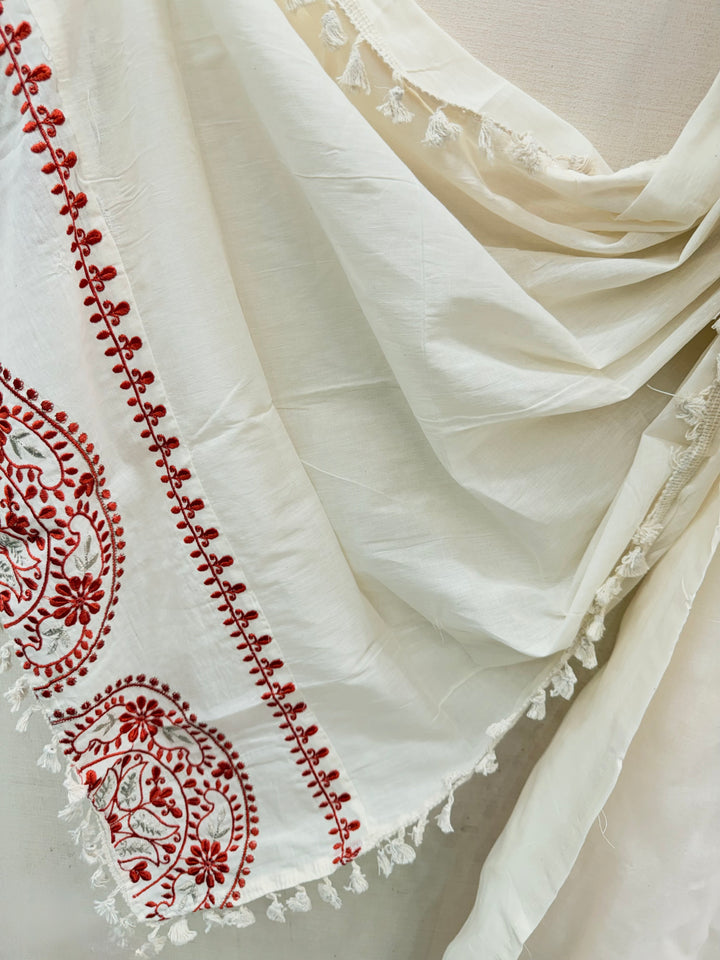 cotton embroidery suits