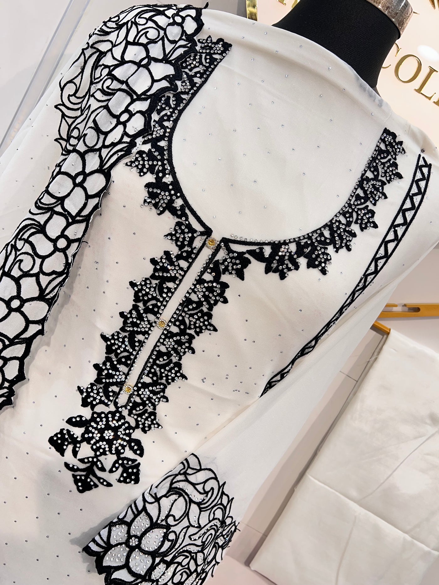 Afreen Embroidered Suit 1857