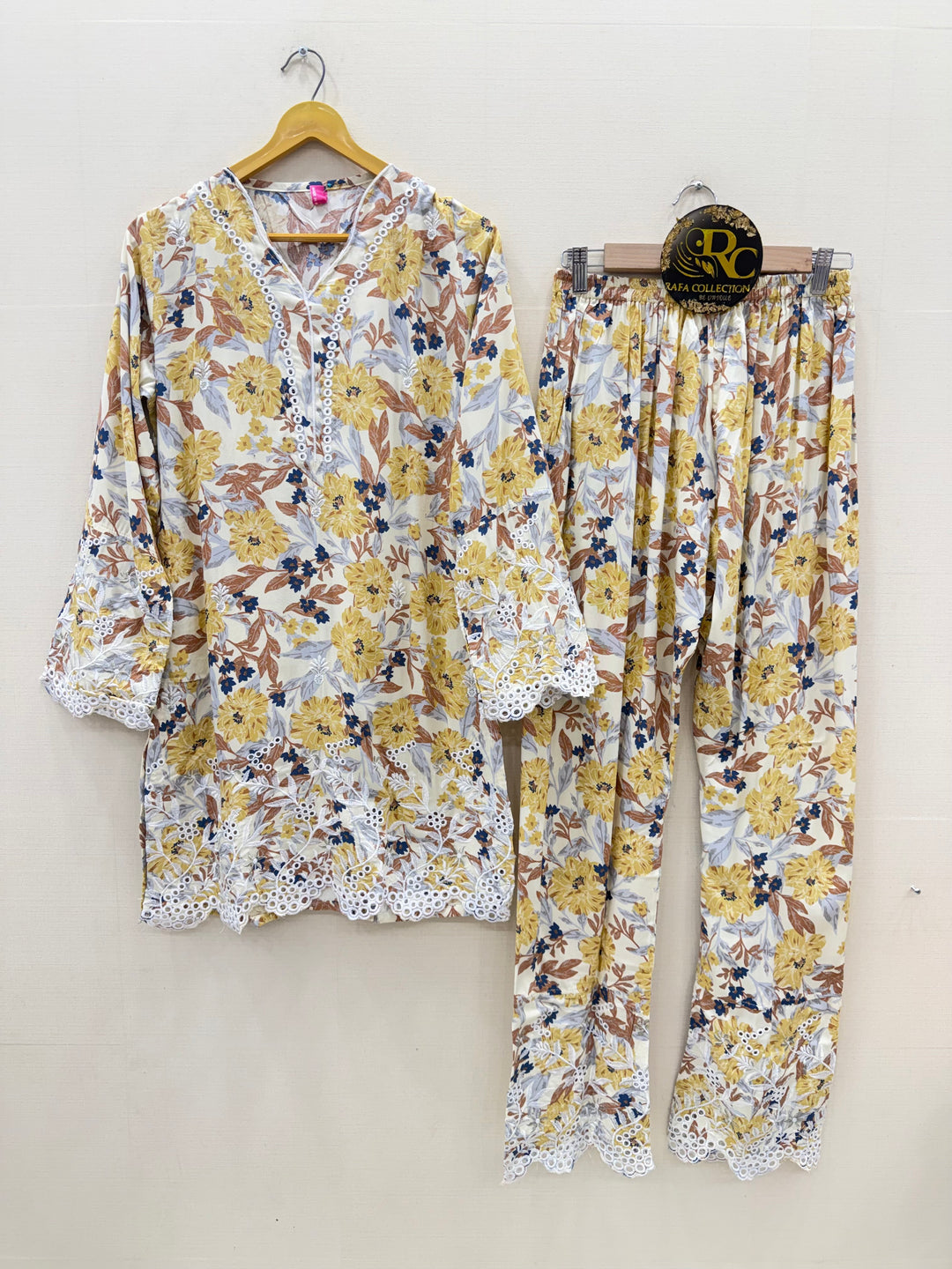 Rayon Embroidered Co-ord sets