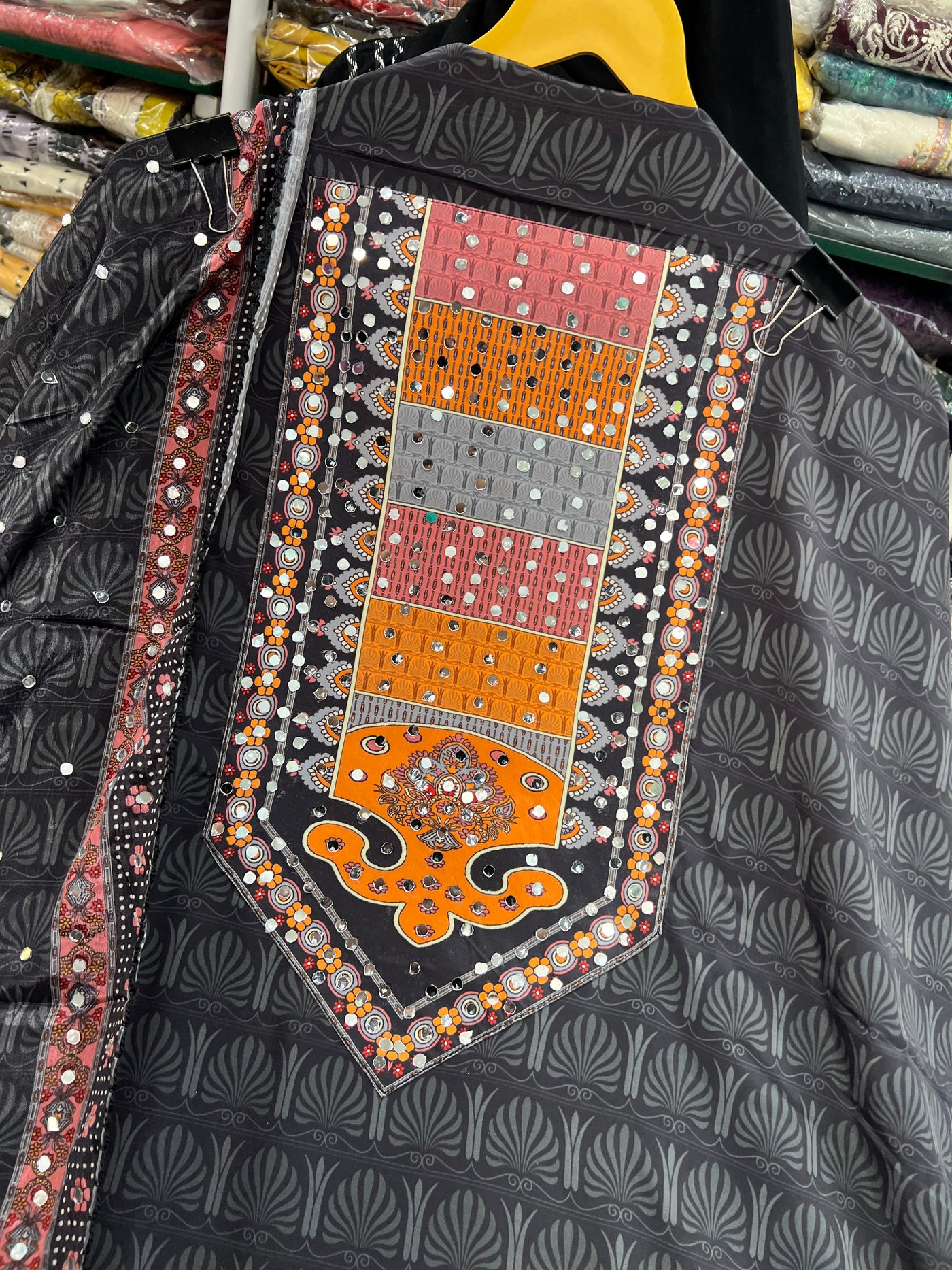 Mirrorwork unstitched suits 1280