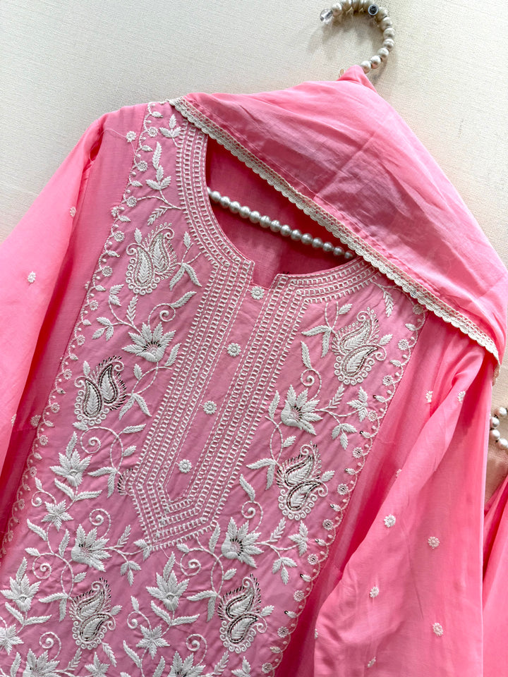 A-line Lucknawi suits
