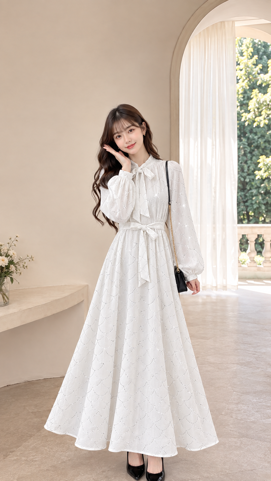 Korean Long Dresses