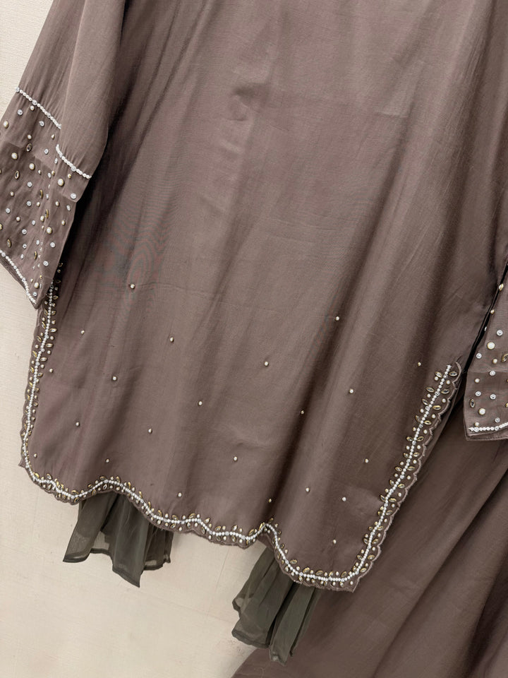 Handwork Farshi Salwar Suits