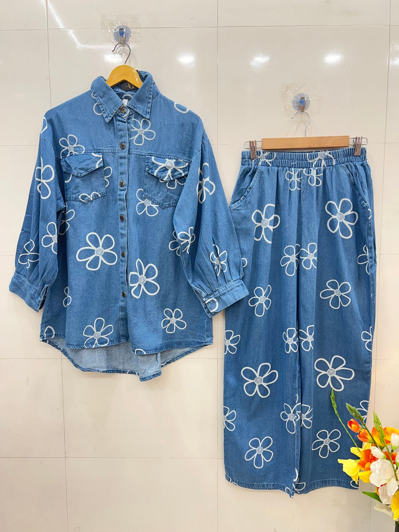 Denim co-ord sets 2574