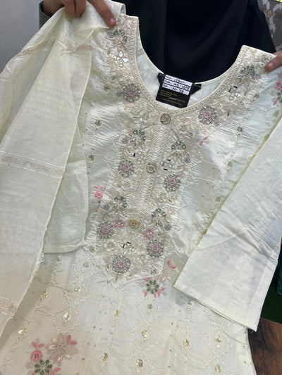 Cotton Silk Suit 1208
